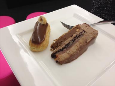 L'Eclat et l'éclair au praliné Le praliné à la française selon FAUCHON
