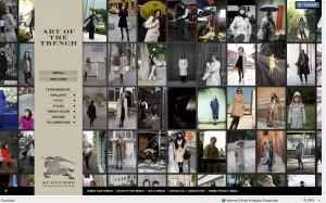 Plateforme Sociale de Burberry Le Social Retailing, une astuce pour un magasin connecté.
