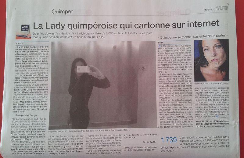 Article_ouestfrance_311012 Article_ouestfrance_311012