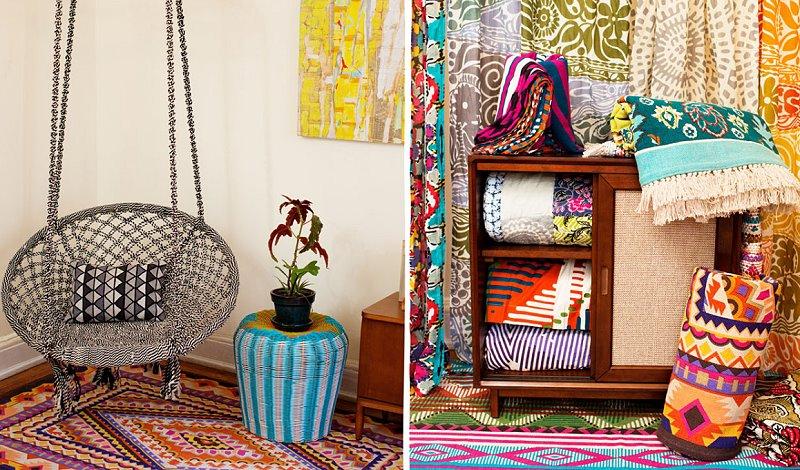 Bohemian home by Urban Outfitters