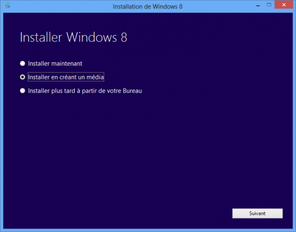 Télécharger une image ISO de Windows 8 depuis le site de Microsoft en utilisant votre clé de produit