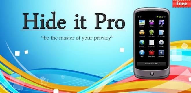 Hide It Pro – Cachez tout, pour une vraie vie privée