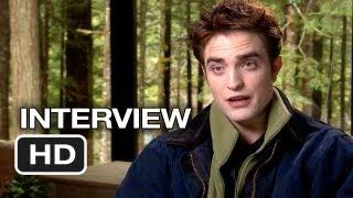 Interview de Robert Pattinson sur le tournage de BD2