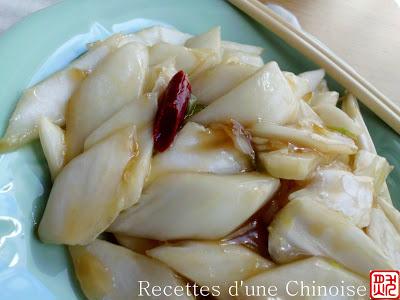Chou chinois (Pe-tsaï) sauté express, sauce au vinaigre de riz 醋熘白菜