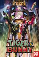 Jaquette DVD/Blu-Ray de l'édition française de l'anime Tiger & Bunny