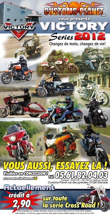 Venez découvrir les motos VICTORY ! Venez découvrir les motos VICTORY !