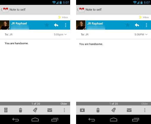 Android 4.2 – L’interface se beaugossify !