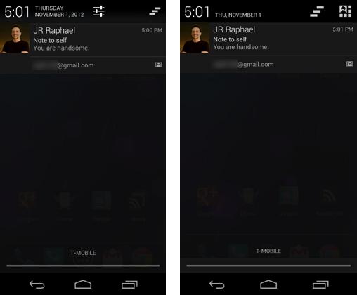 Android 4.2 – L’interface se beaugossify ! Android 4.2 - Jelly Bean ce beaugosse