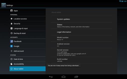 Android 4.2 – L’interface se beaugossify ! Android 4.2 - Jelly Bean ce beaugosse