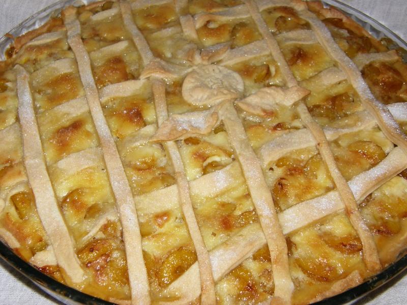 une tarte sucrée une tarte sucrée