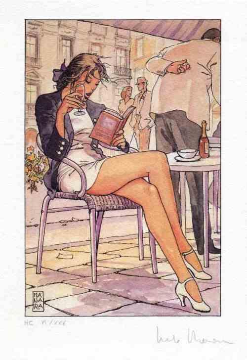 4802exlibrisManara1_29112008_165238 L’érotisme et la beauté selon Manara