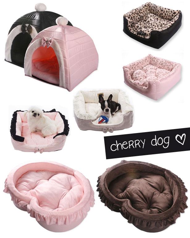 Maisons et paniers pour chiens sur Cherry Dog Du confort ? Encore !