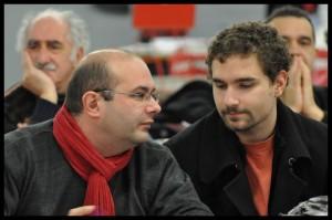 Franck Boissier au congrès du PG au Mans en 2010 Motions, courants, fractions : la politique contre la politique