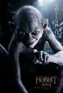 Gollum-affiche-Le-Hobbit-un-voyage-innatendu Le Hobbit : 17 affiches avec les personnages