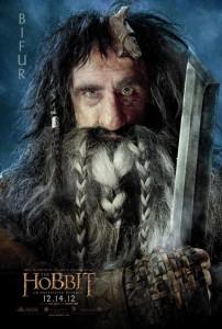 Bifur-affiche-Le-Hobbit-un-voyage-innatendu Le Hobbit : 17 affiches avec les personnages