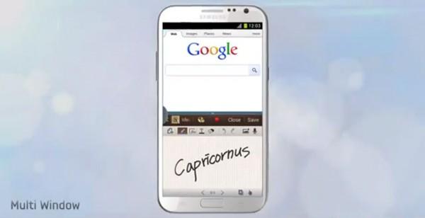 SGNIIMW Samsung Galaxy Note II : le multi-écran pour tous !