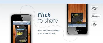Cardflick, créez votre carte de visite depuis votre smartphone