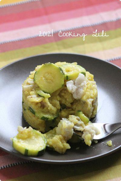 ♥ Risotto de Merlu et de Courgettes à L'Indienne IMG_1884