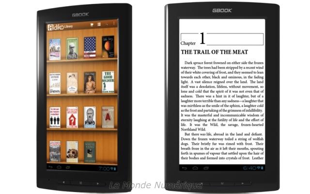 GBook, la liseuse de livres numériques par Archos à moins de 100 € GBook, la liseuse de livres numériques par Archos à moins de 100 €