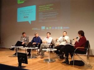 TDLP2012-plateau Live tweet par l’exemple aux Tribunes de la presse