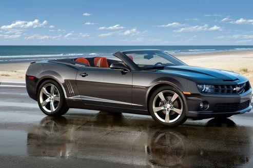 L'«American dream» accessible La Chevrolet Camaro opère un retour en fanfare en s'appuyant sur son héritage. Ce cabriolet 4 places est doté d'un coffre de berline compacte.