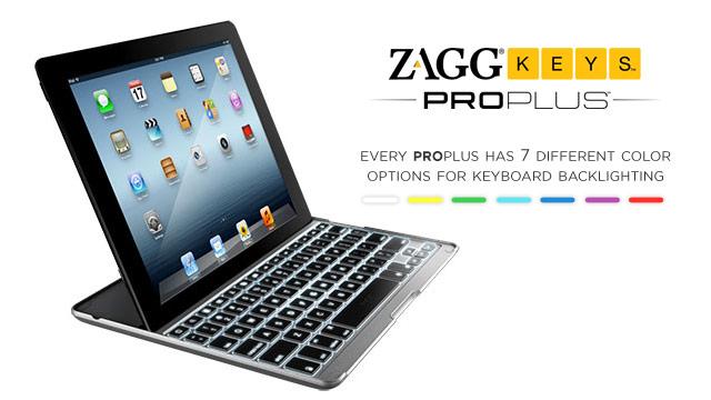 ZAGG dévoile une coque iPad avec clavier rétro-éclairé