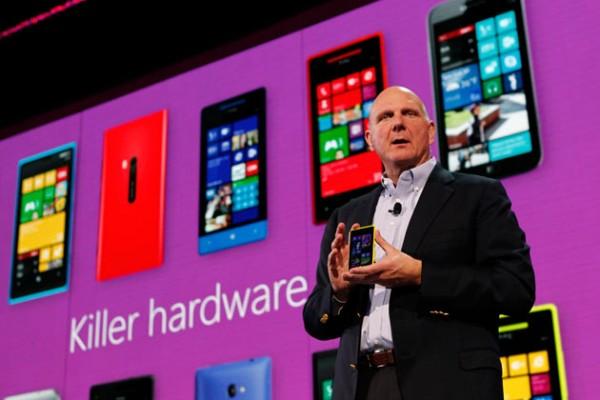 Steve Ballmer : les ventes de Windows Phone 8 vont décoller