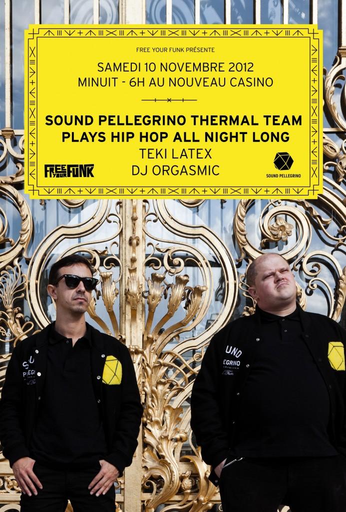 Free You Funk x Sound Pellegrino Thermal Team (2×2 places à gagner)