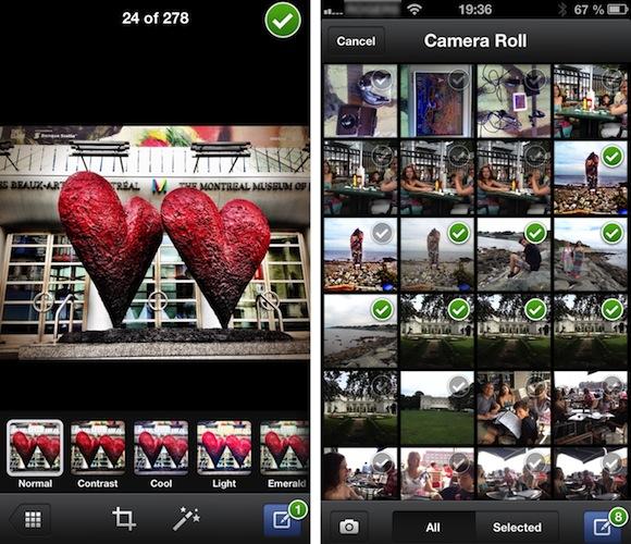 facebook ios iphone photo Facebook pour iPhone : appliquez des filtres et téléversez plusieurs photos simultanément