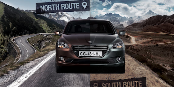 Peugeot : Suivez la Route 301