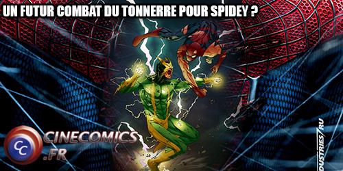 Electro dans The Amazing Spider-Man 2 futur combat tonnerre spidey