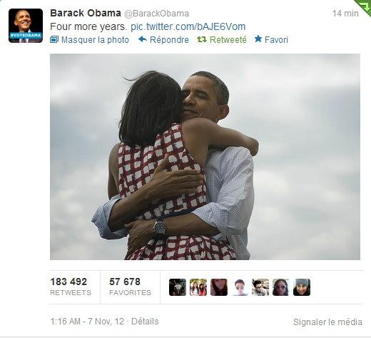 Barack Obama réélu président des Etats-Unis!