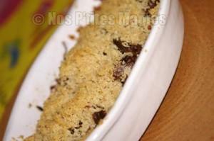 Crumble de canard confit