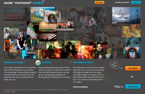 Photoshop, en ligne et gratuit ! Photoshop, en ligne et gratuit !