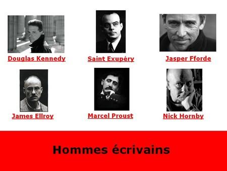 Portraits d’écrivain Hommes__crivains
