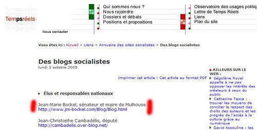 Parti Socialiste... la e-démocratie en marche...