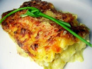 Lasagne au poisson et aux légumes