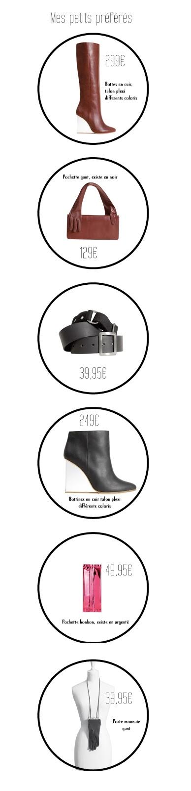 Margiela x H&M; = les accessoires Margiela x H&M; = les accessoires