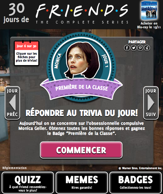 application 30 jours de friends #195 Friends for ever ! (concours inside)