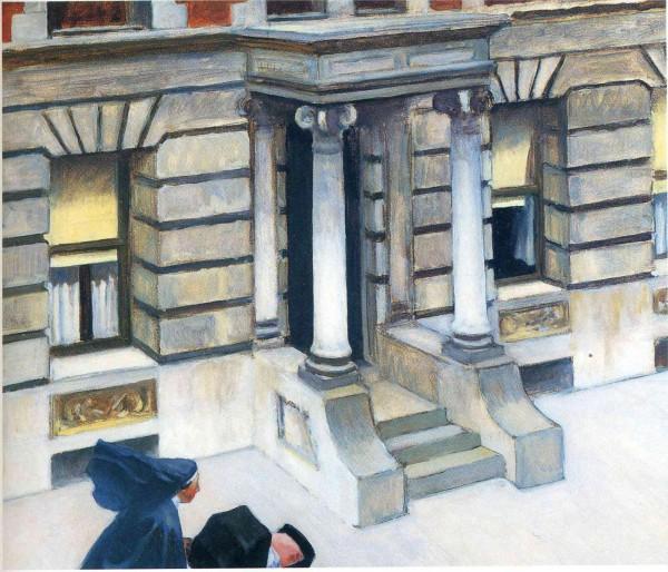 Hopper 1924 new york pavements