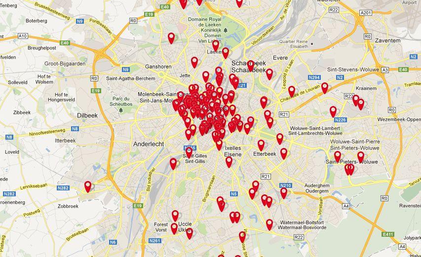 Brusselsarchitecture ARCHI : L’architecture contemporaine sauvegardée