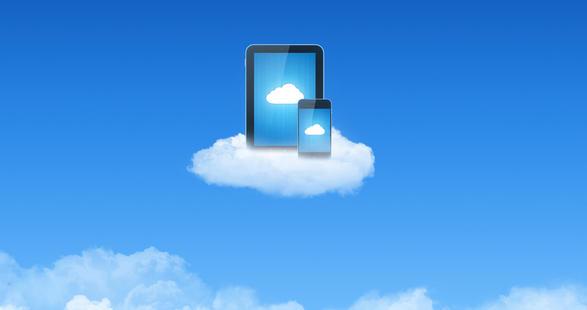 mobile devices in a cloud