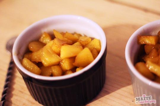 pommes_caramelisees_crumble_bsicuit_petit beurre {Faux} Crumble de pommes renversée