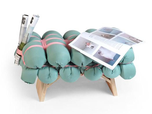 Design : Zieharsofika Seating par Meike Harde
