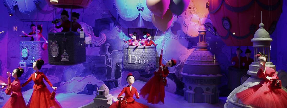 Dior-Printemps-Noel-2012-01 Les vitrines de Noël du Printemps signées Dior