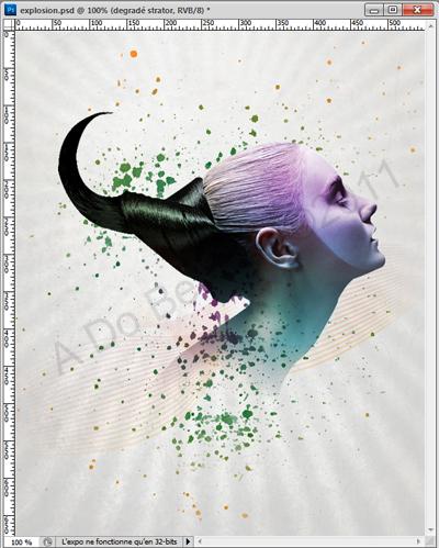 004 Mixed-media « Explosion »