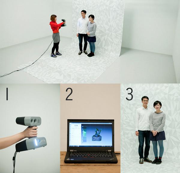 3D-Printing-Photo-Booth-01 Repartez avec votre figurine. Ouverture du premier photomaton 3D au Japon