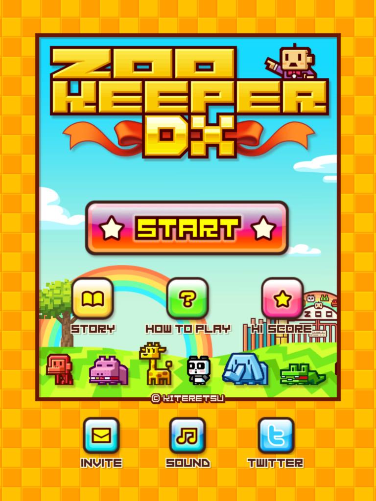 ZOOKEEPER DX iPad ZOOKEEPER l’App Gratuite de la semaine!