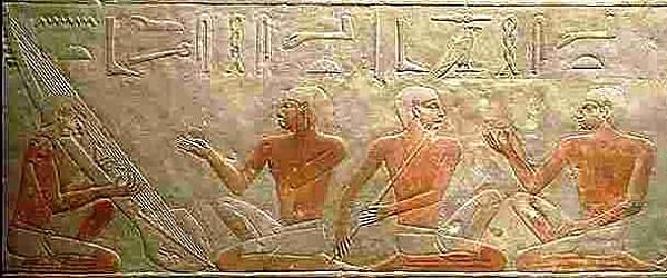 Musiciens - Mastaba d'Alhethetep (Louvre) - Cliché : http://www.3dsrc.com/antiquiteslouvre/index.php?rub=img&img=106&cat=1 Musiciens-chez-Akhethetep.jpg