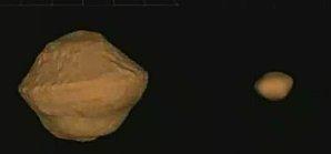 satellites étrange imagerie radar parfaite de asteroide 19